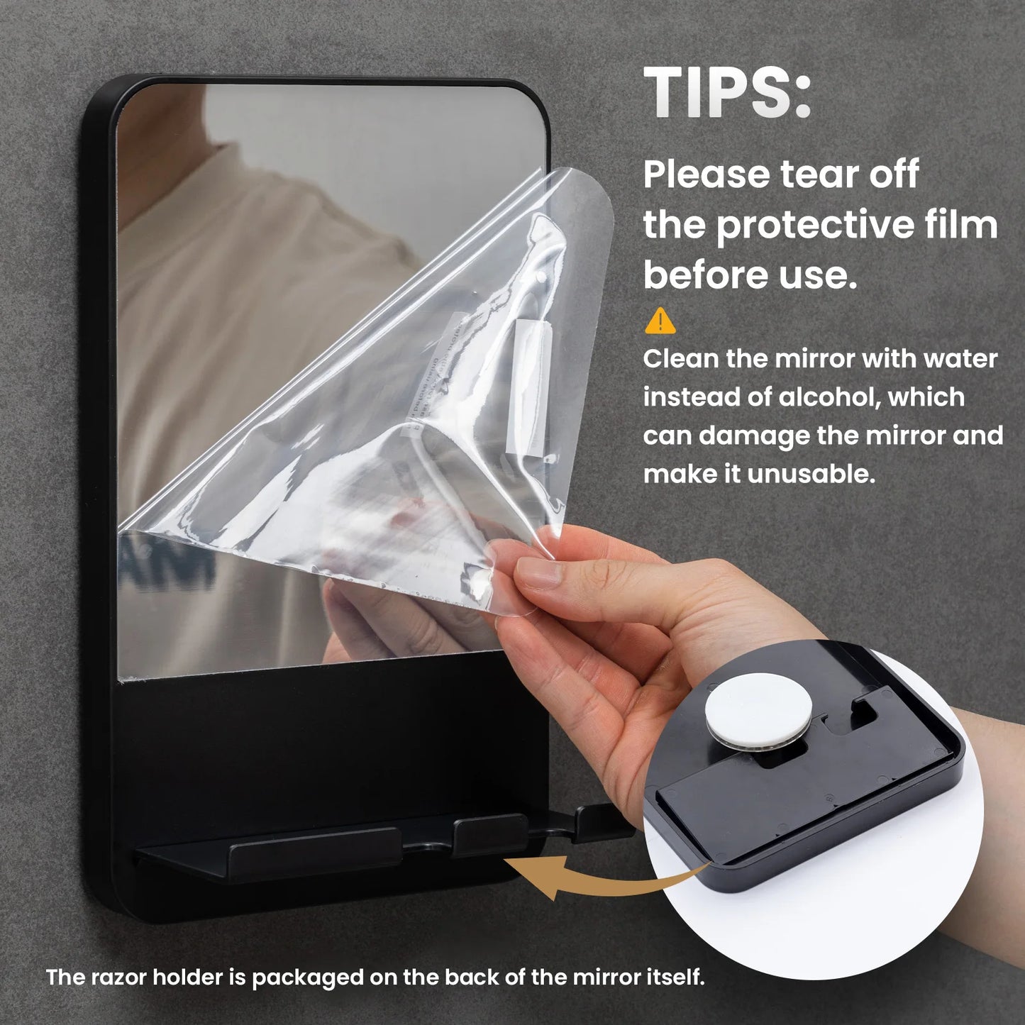 GM 110 | Fogless Shower Mirror