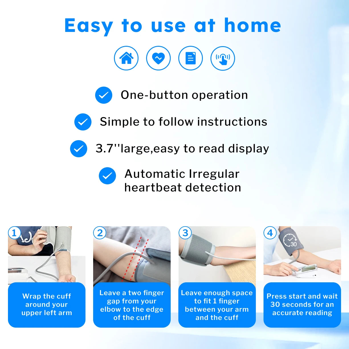 BP 525 | Automatic Upper Arm Blood Pressure Monitor