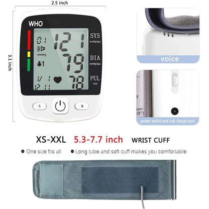 BP 310 | Rechargeable Wrist Blood Pressure Monitor