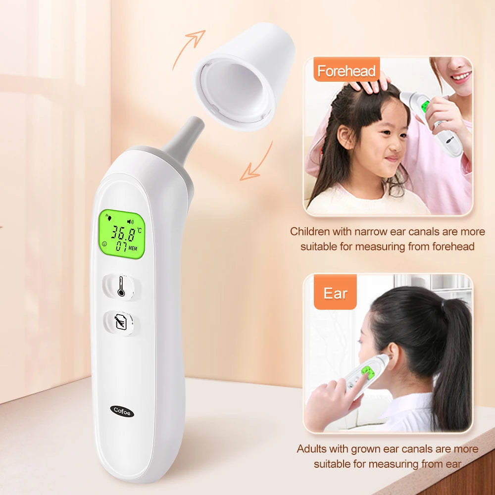 TM 525 | Digital Infrared Forehead and Ear Thermometer