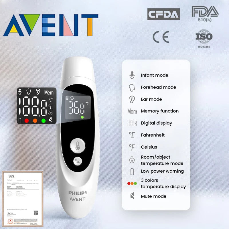 TM 520 | Digital Infrared Forehead and Ear Thermometer