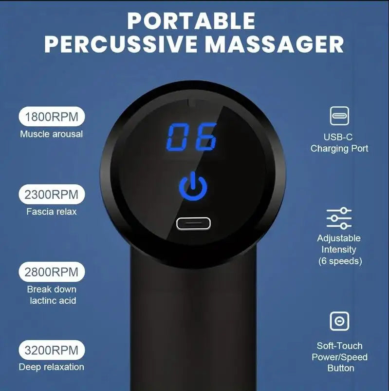 IN 210 | Portable Percussion Massage Gun