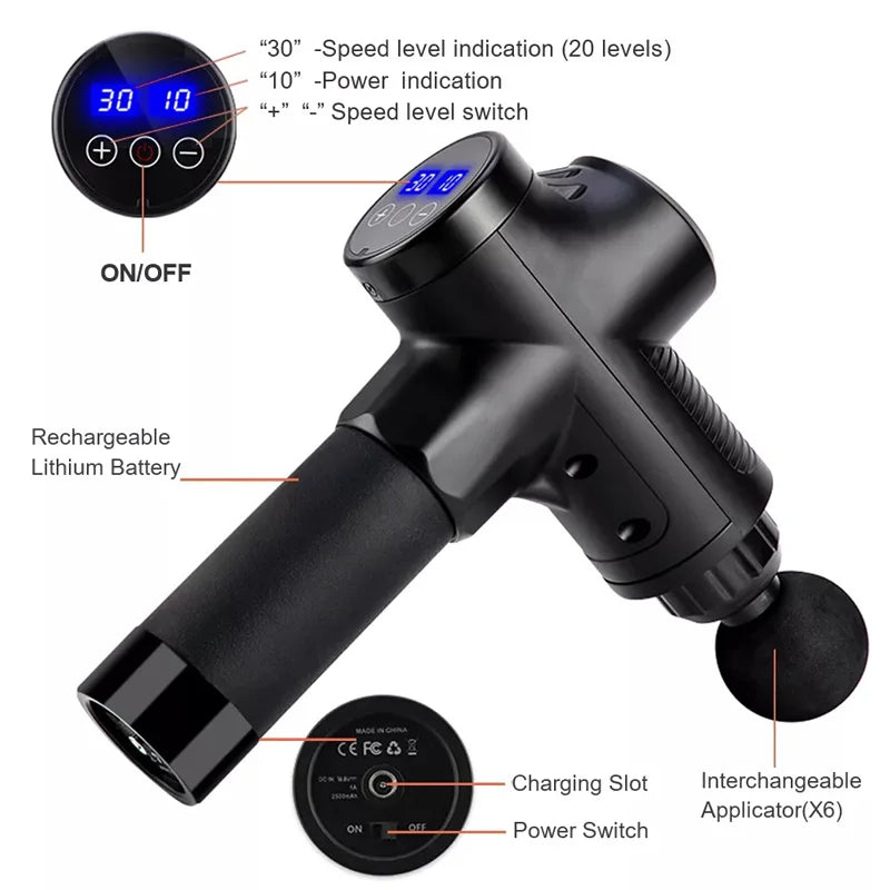 IN 320 | Advanced Deep Tissue Massage Gun